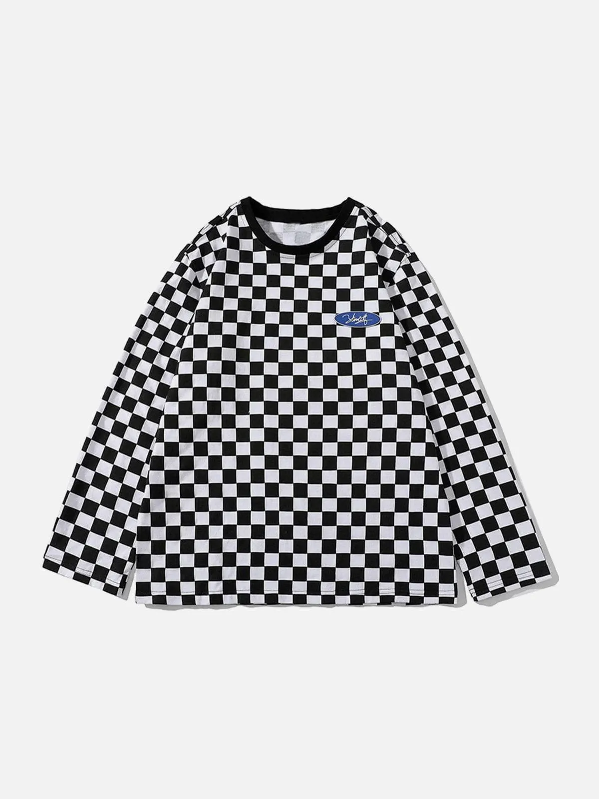 AlanBalen® - Checkerboard Long Sleeves