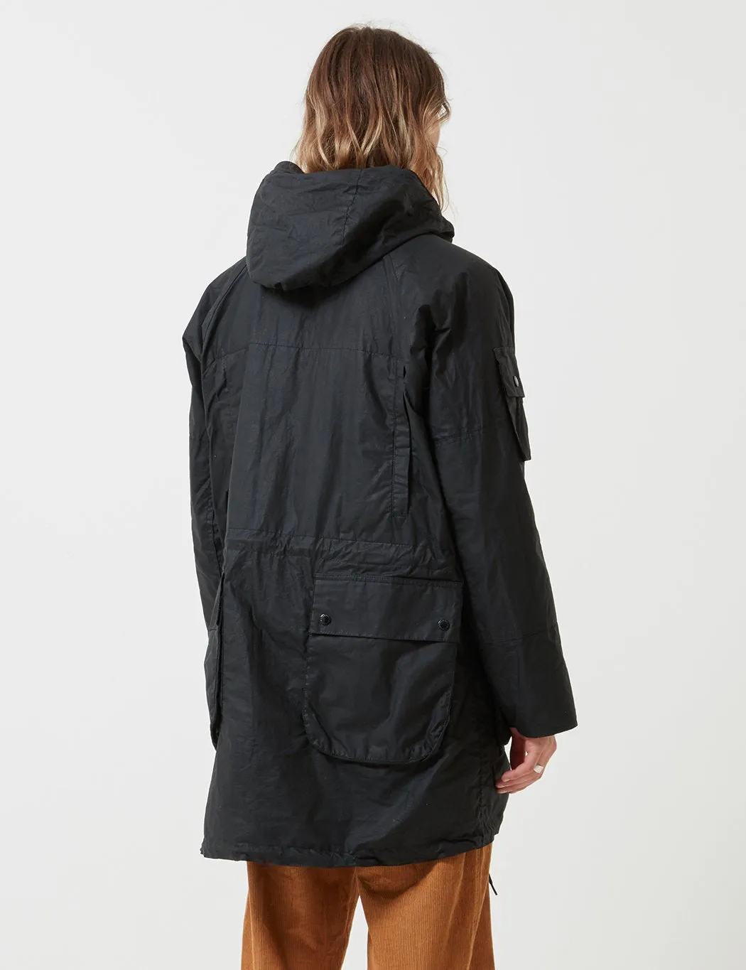 Barbour x Engineered Garments Parka (Wax) - Black