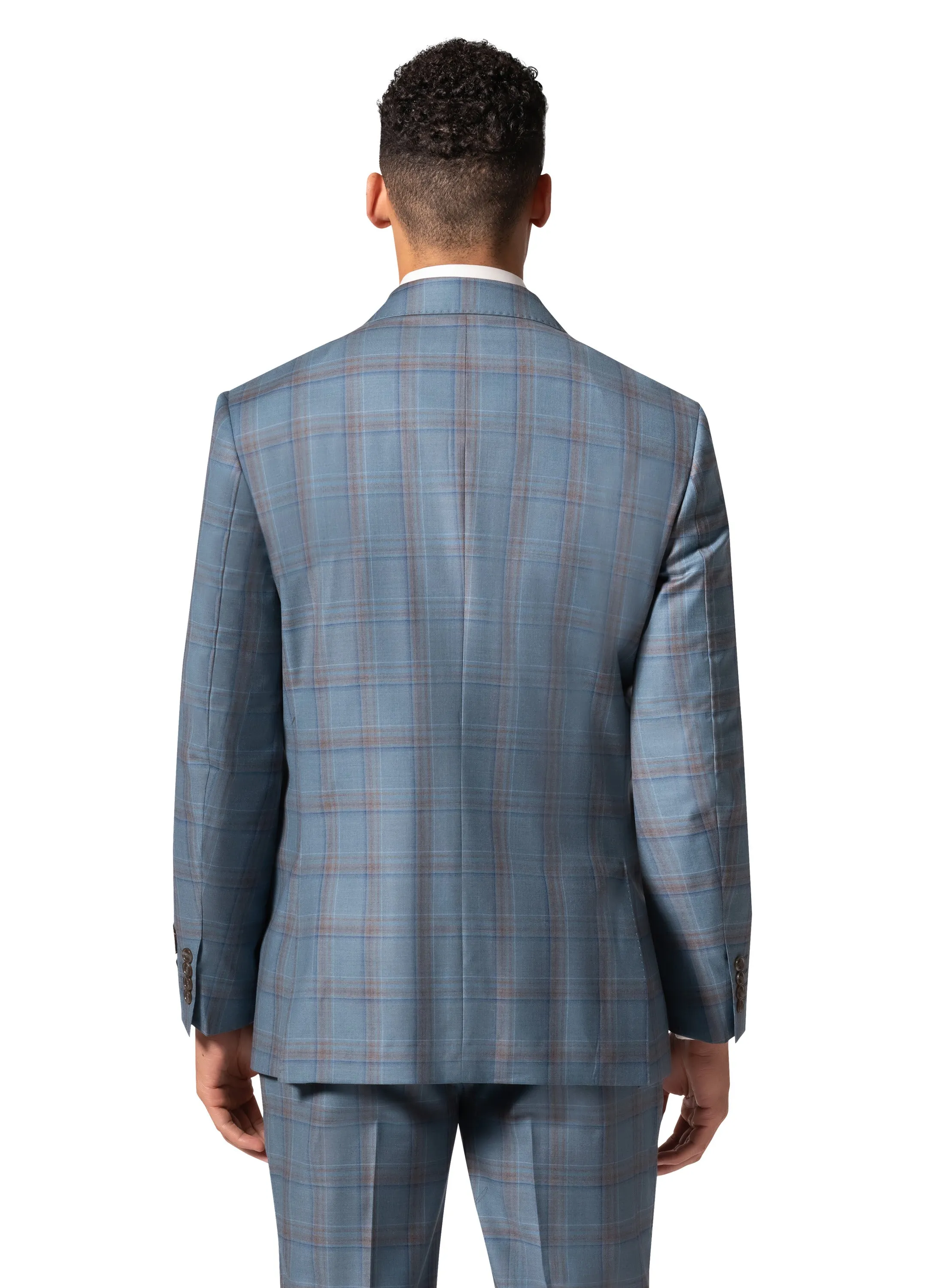 Berragamo Elegant - Faille Wool 10005.4100 D/B Modern Fit Suit