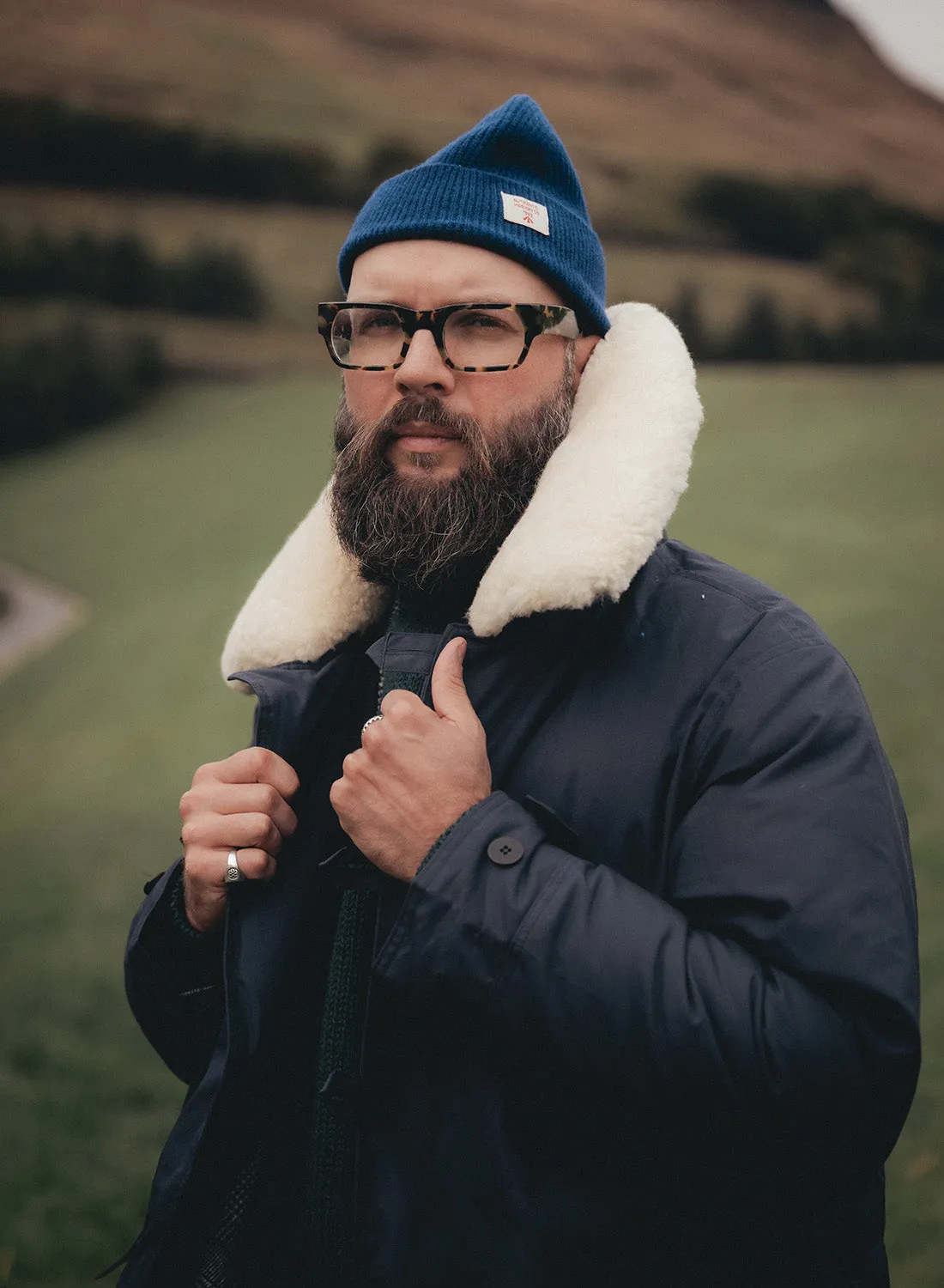 Finch Parka in Navy