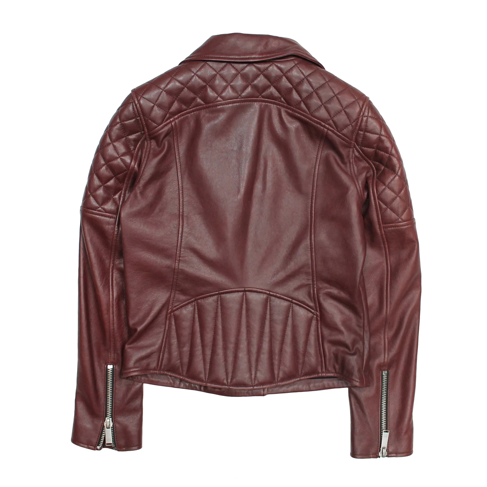 Frye Oxblood Biker Jacket