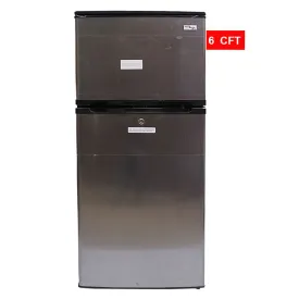 Gaba National GNR-188 S.S Refrigerator - 6 CFT