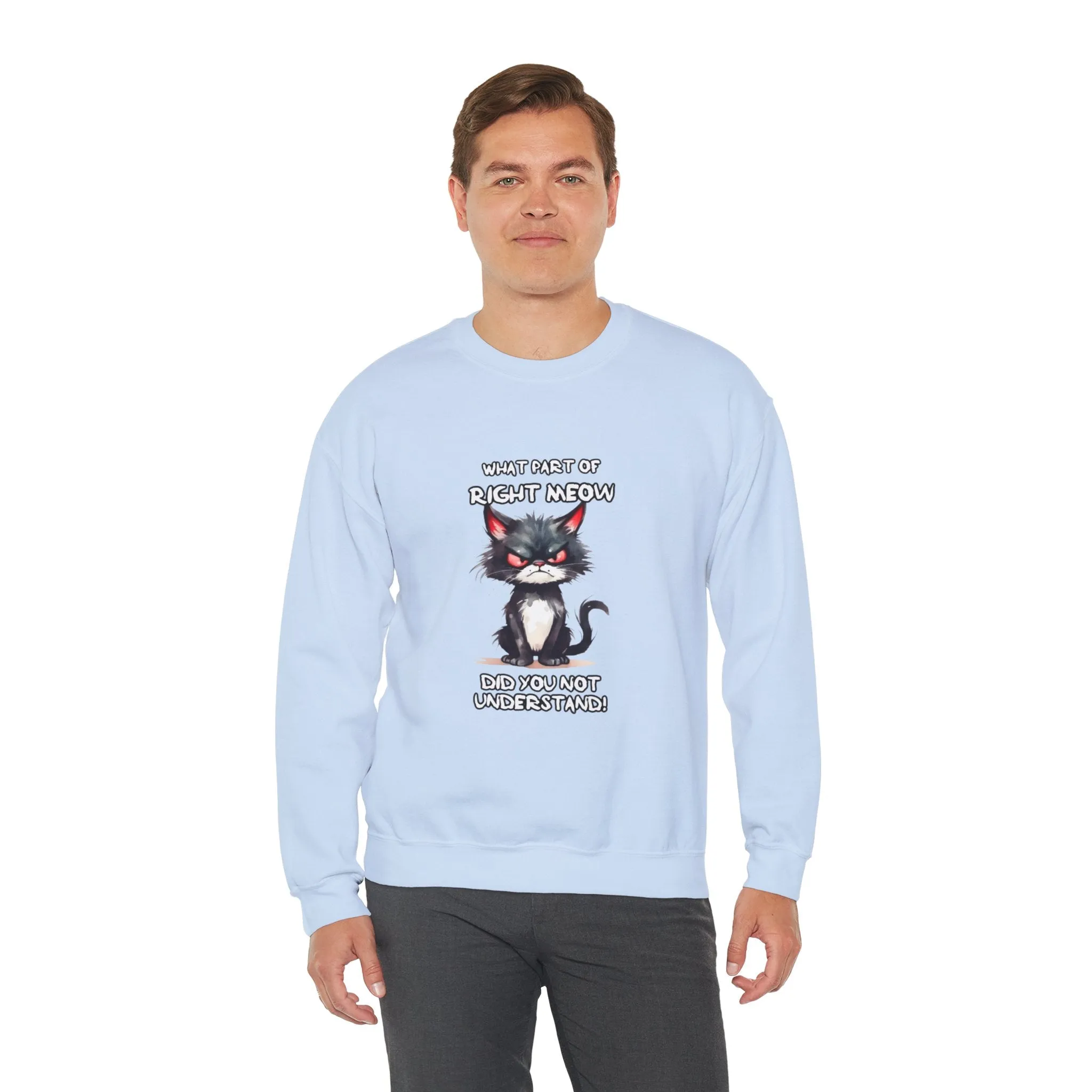 Grumpy Cat Unisex Heavy Blend™ Crewneck Sweatshirt