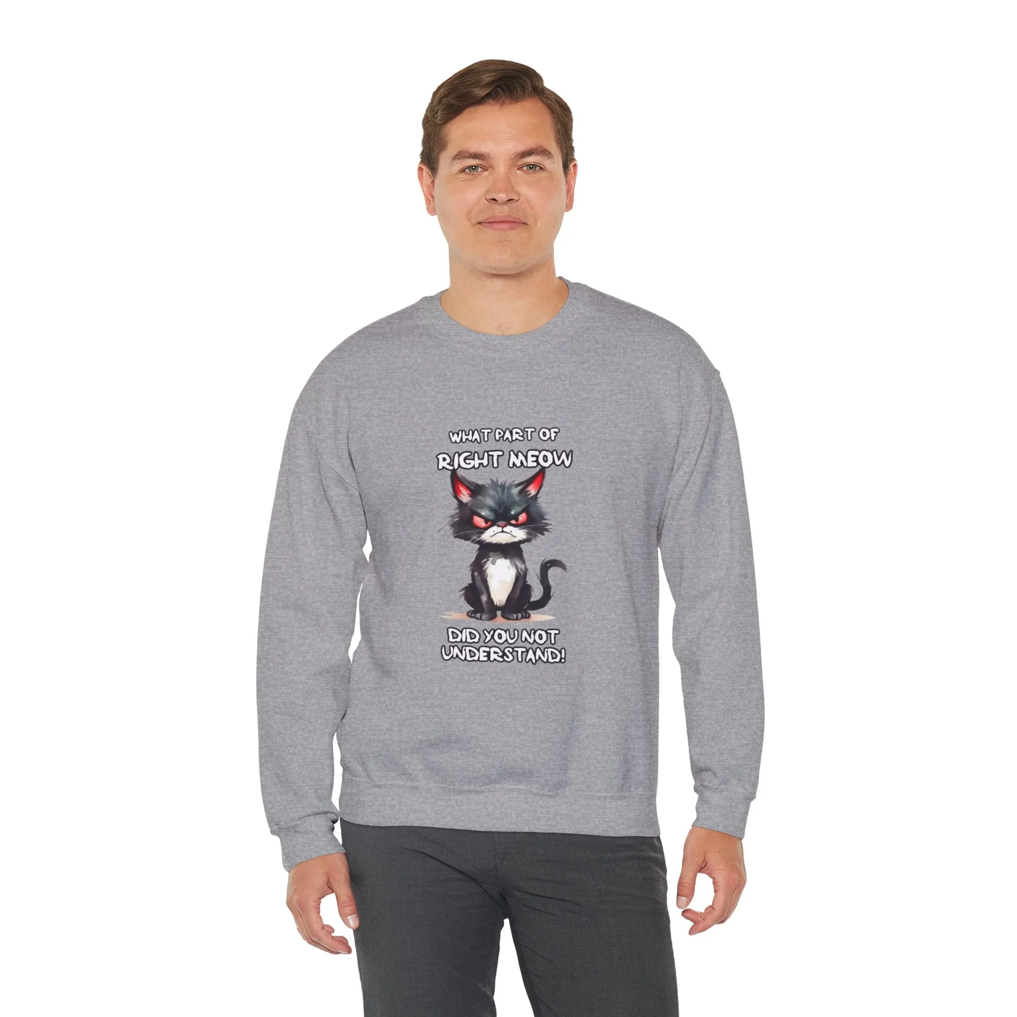 Grumpy Cat Unisex Heavy Blend™ Crewneck Sweatshirt