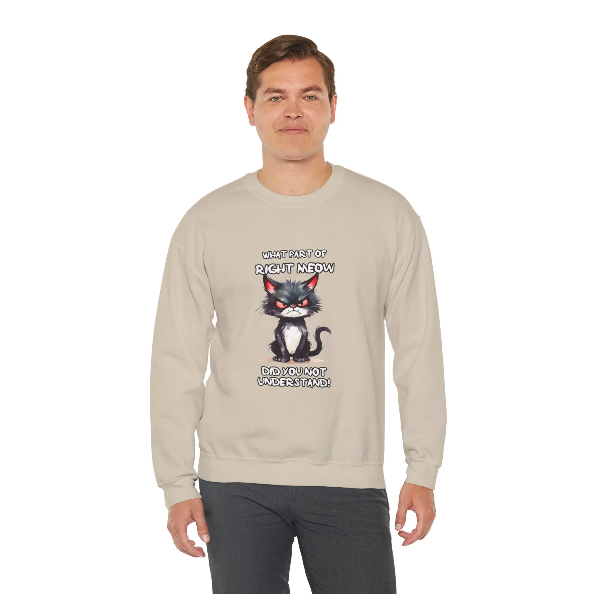 Grumpy Cat Unisex Heavy Blend™ Crewneck Sweatshirt