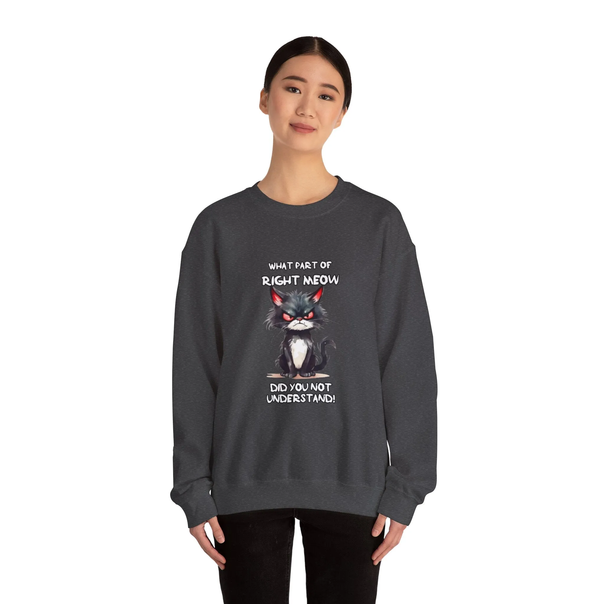 Grumpy Cat Unisex Heavy Blend™ Crewneck Sweatshirt