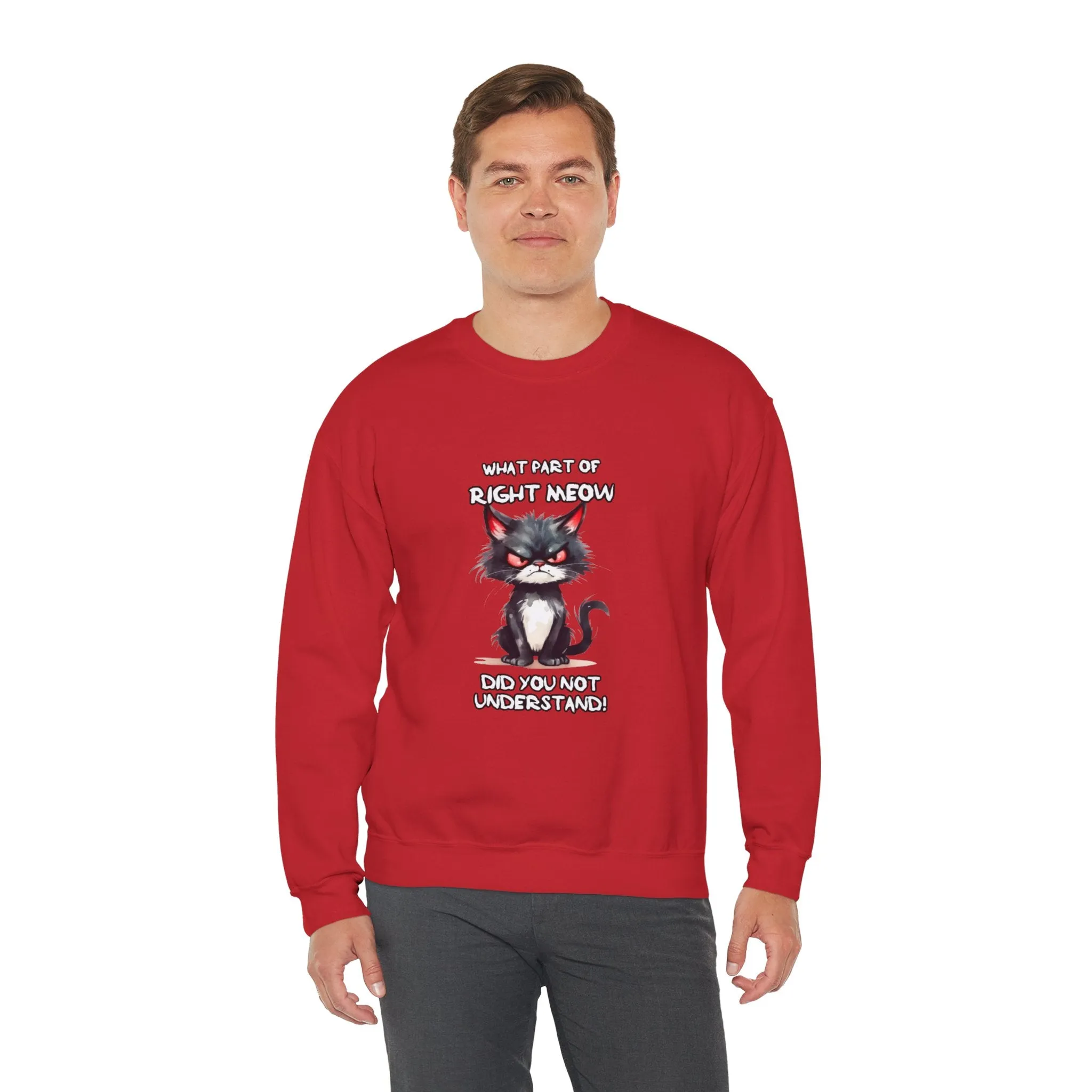 Grumpy Cat Unisex Heavy Blend™ Crewneck Sweatshirt