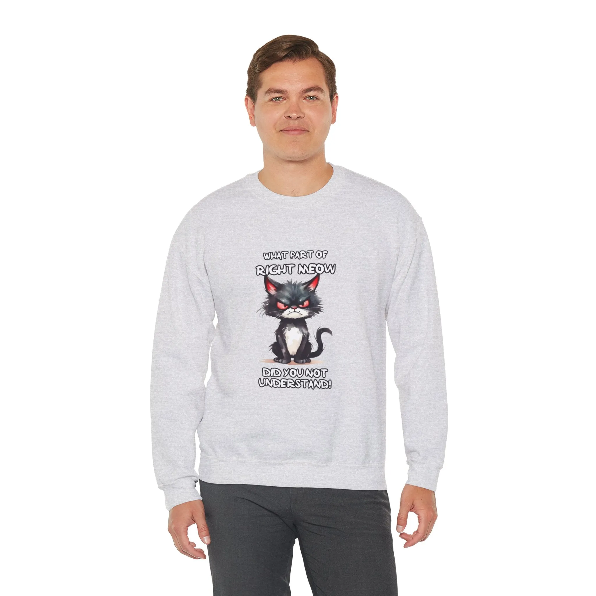 Grumpy Cat Unisex Heavy Blend™ Crewneck Sweatshirt