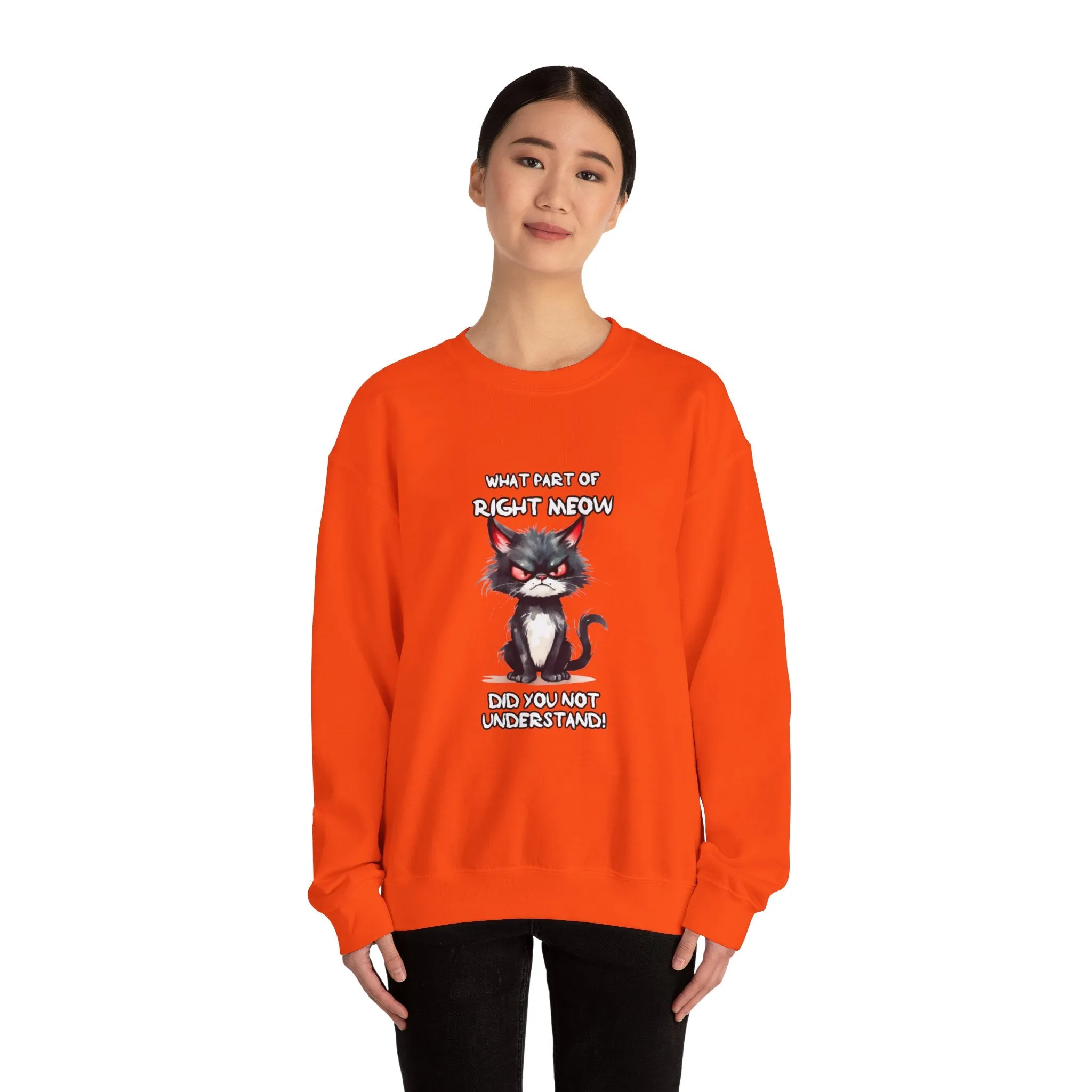 Grumpy Cat Unisex Heavy Blend™ Crewneck Sweatshirt