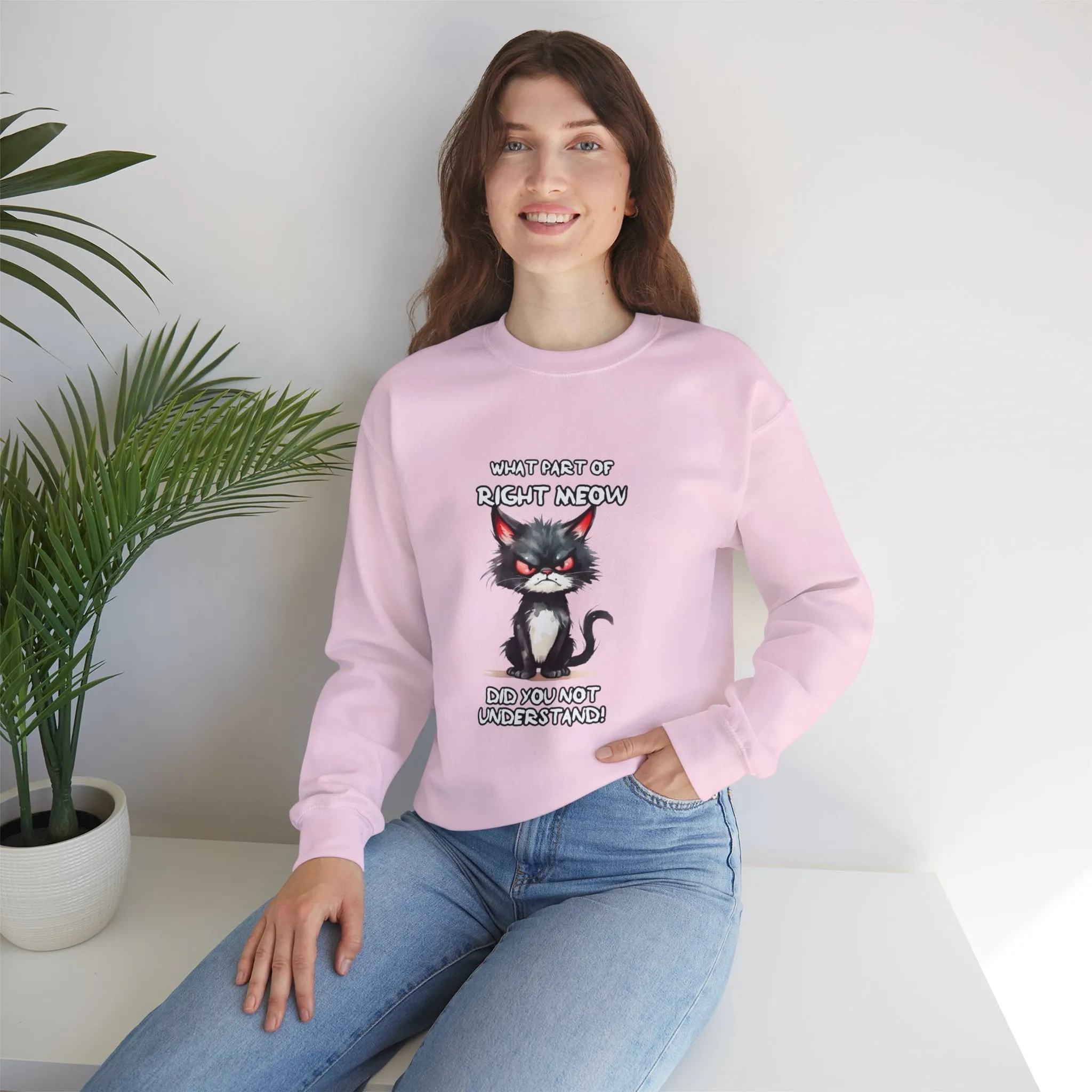 Grumpy Cat Unisex Heavy Blend™ Crewneck Sweatshirt