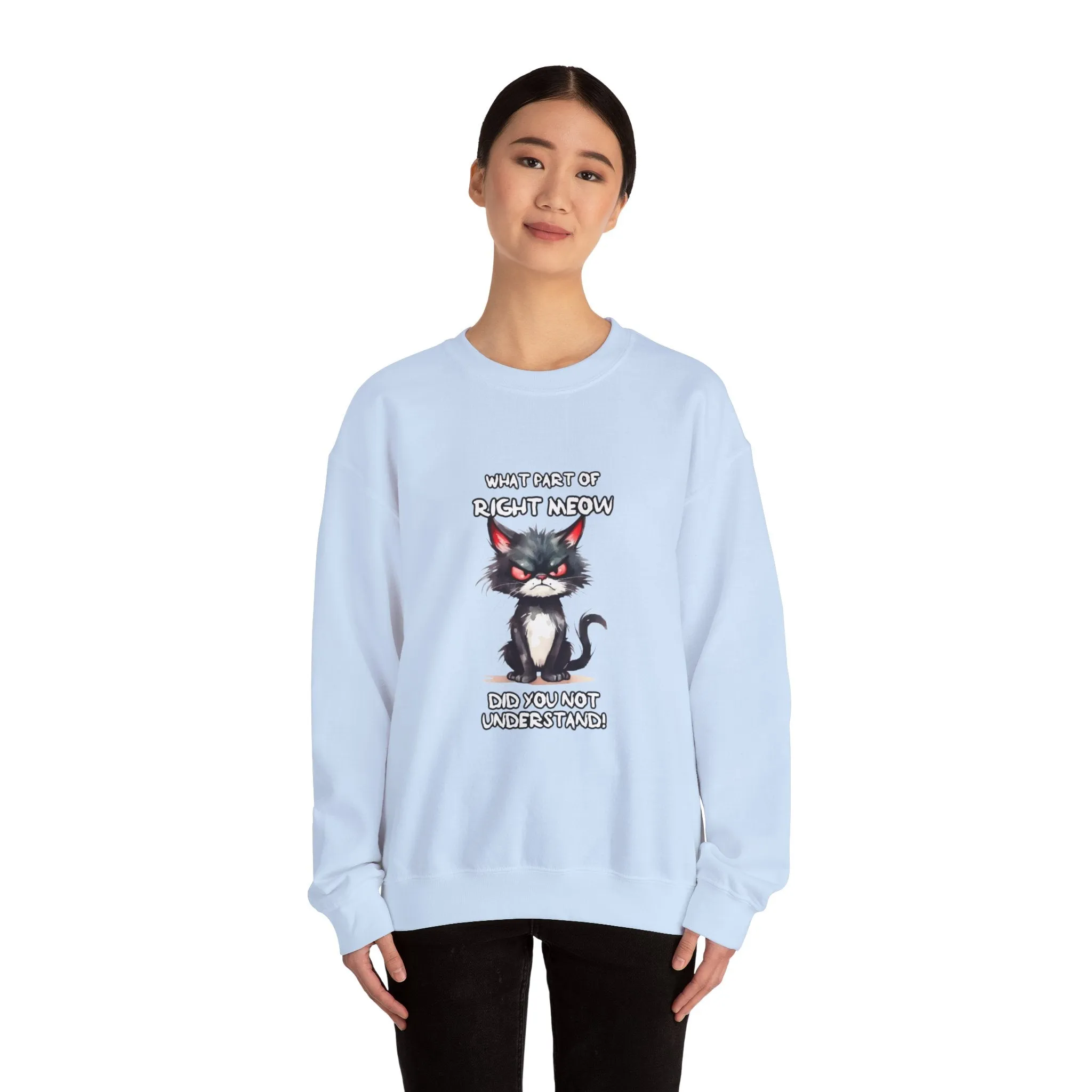 Grumpy Cat Unisex Heavy Blend™ Crewneck Sweatshirt