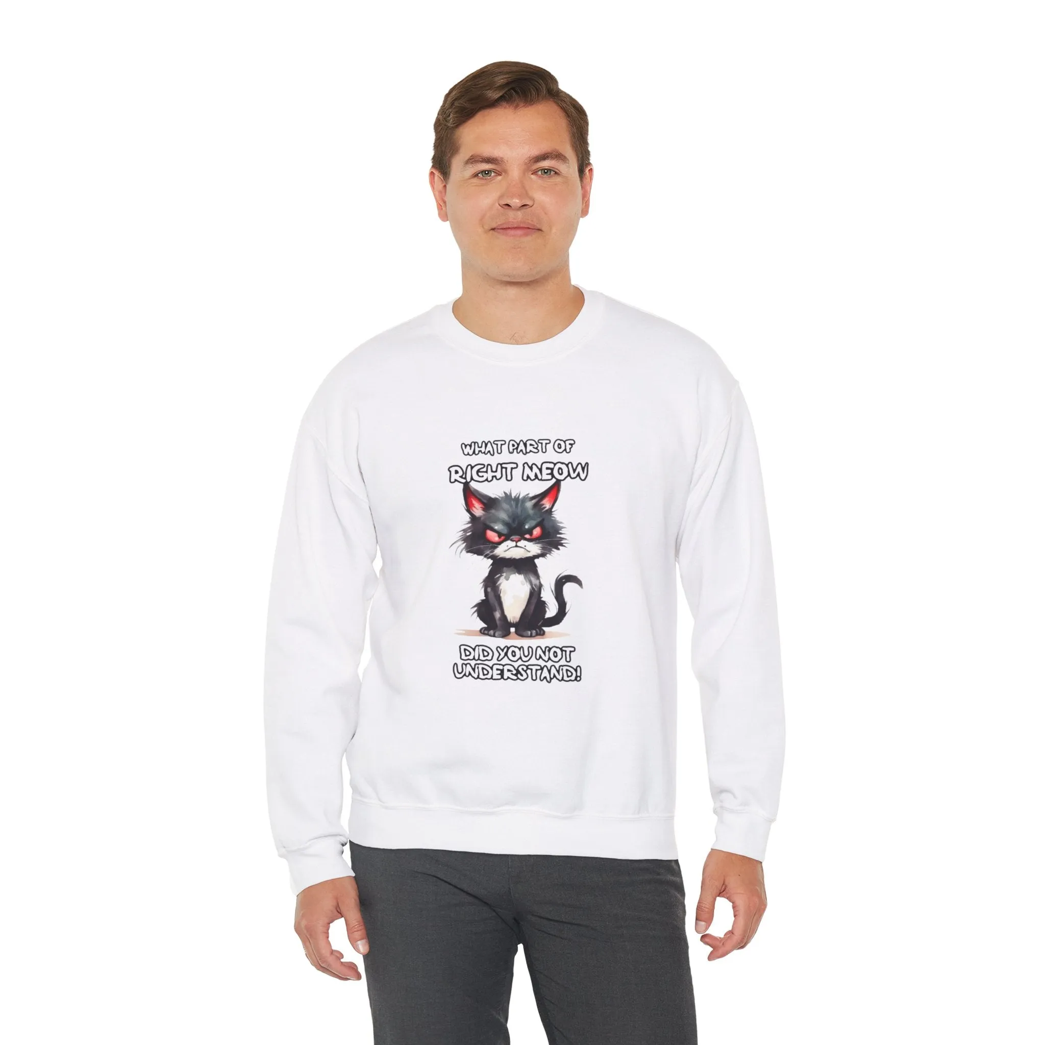 Grumpy Cat Unisex Heavy Blend™ Crewneck Sweatshirt