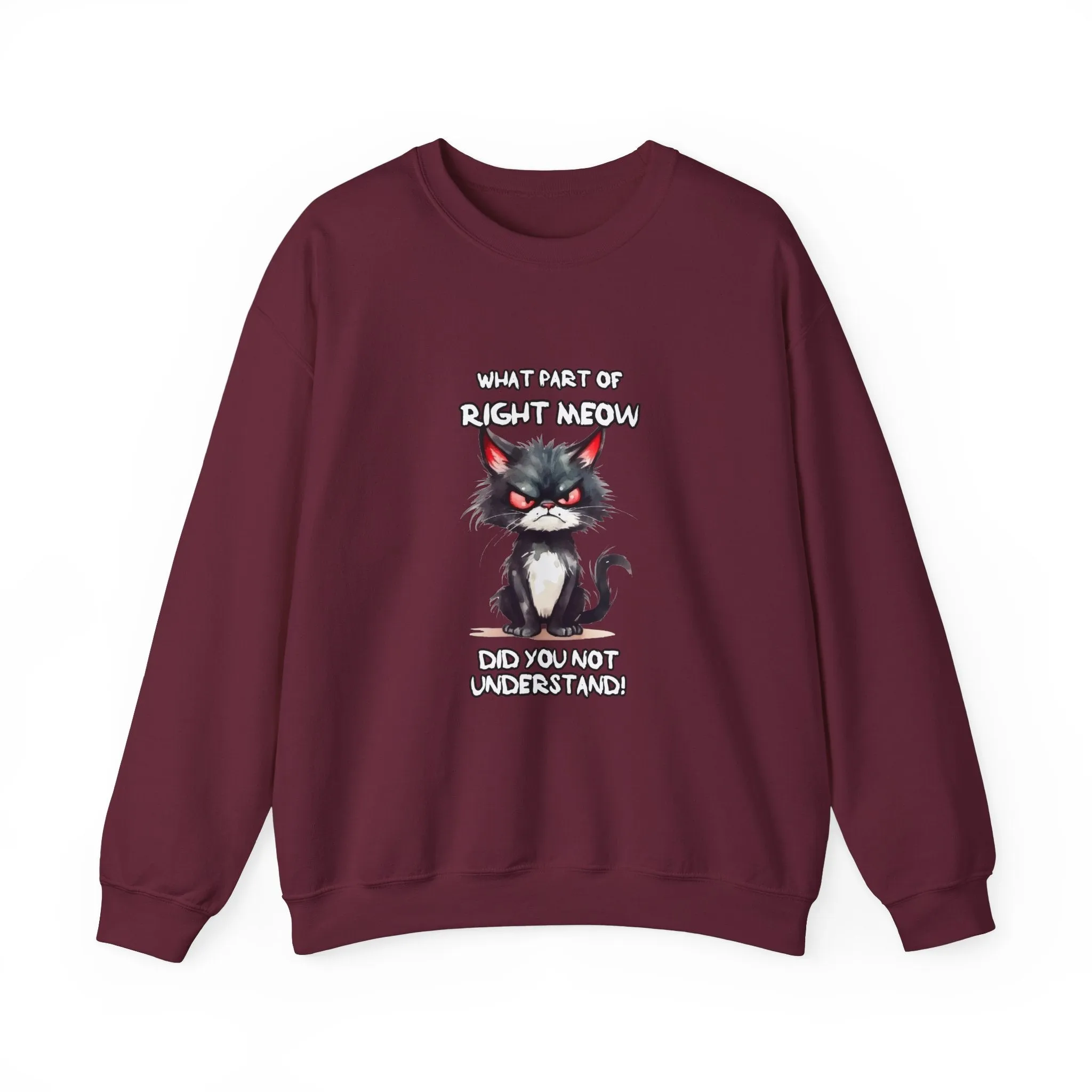 Grumpy Cat Unisex Heavy Blend™ Crewneck Sweatshirt