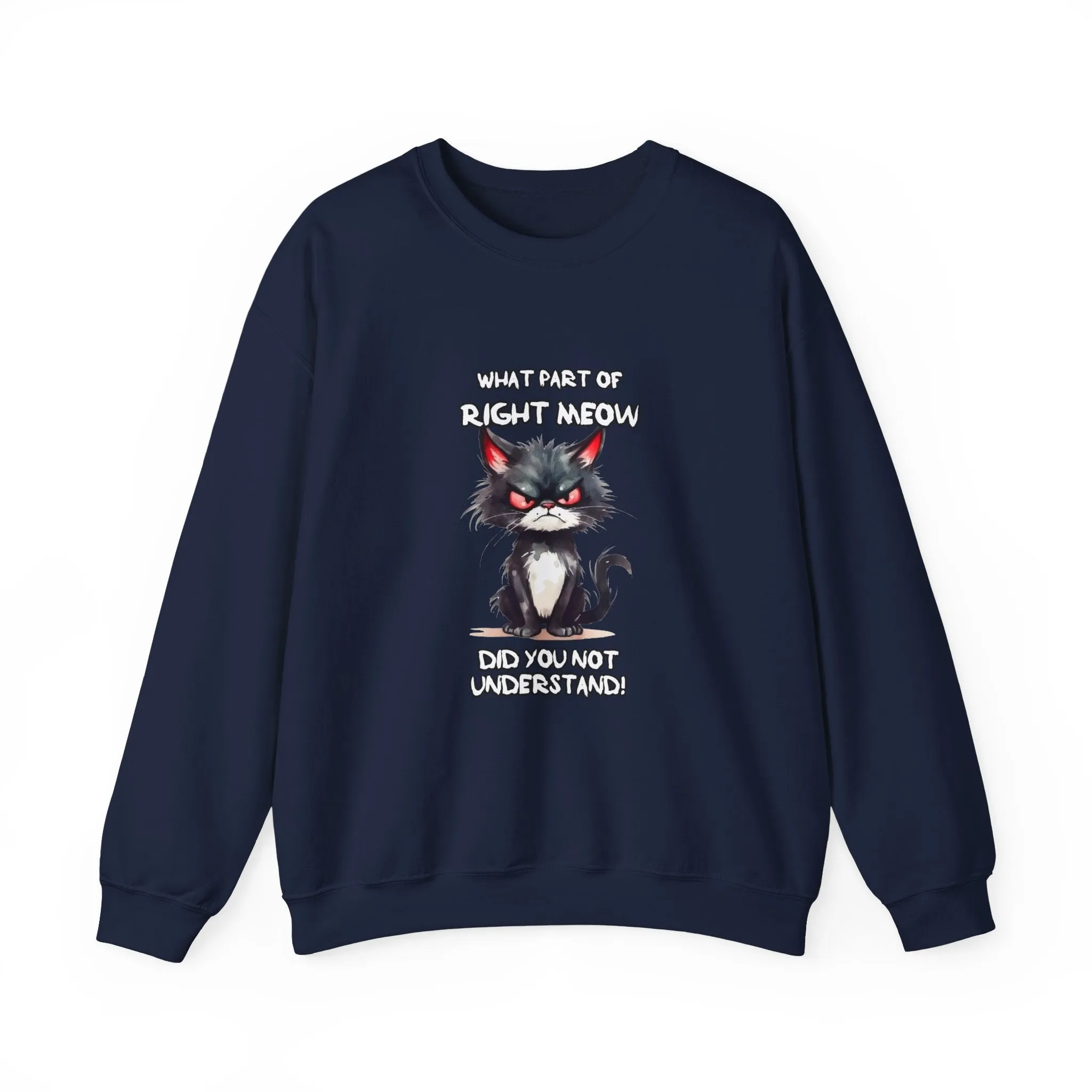 Grumpy Cat Unisex Heavy Blend™ Crewneck Sweatshirt