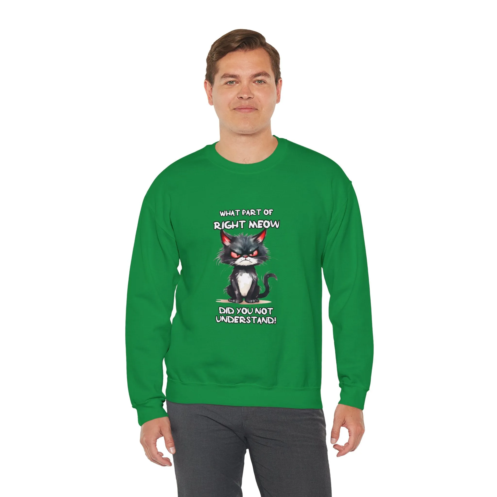 Grumpy Cat Unisex Heavy Blend™ Crewneck Sweatshirt