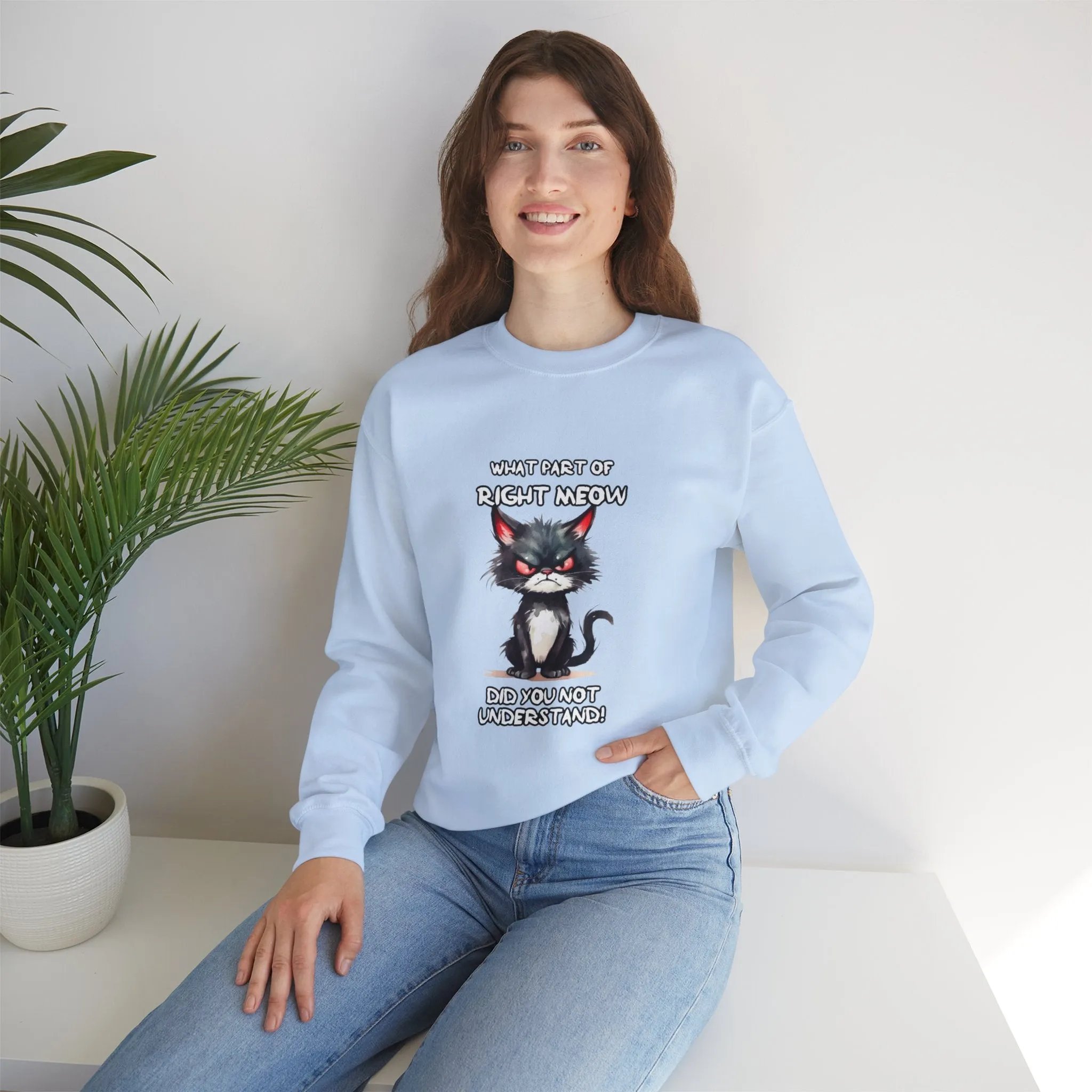 Grumpy Cat Unisex Heavy Blend™ Crewneck Sweatshirt