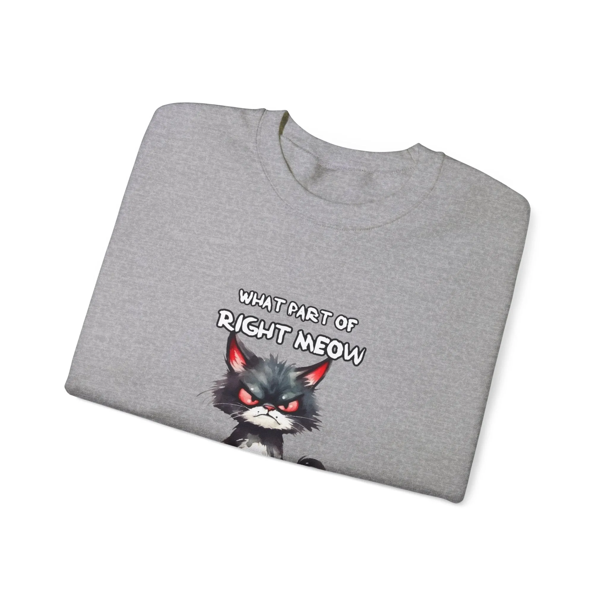 Grumpy Cat Unisex Heavy Blend™ Crewneck Sweatshirt