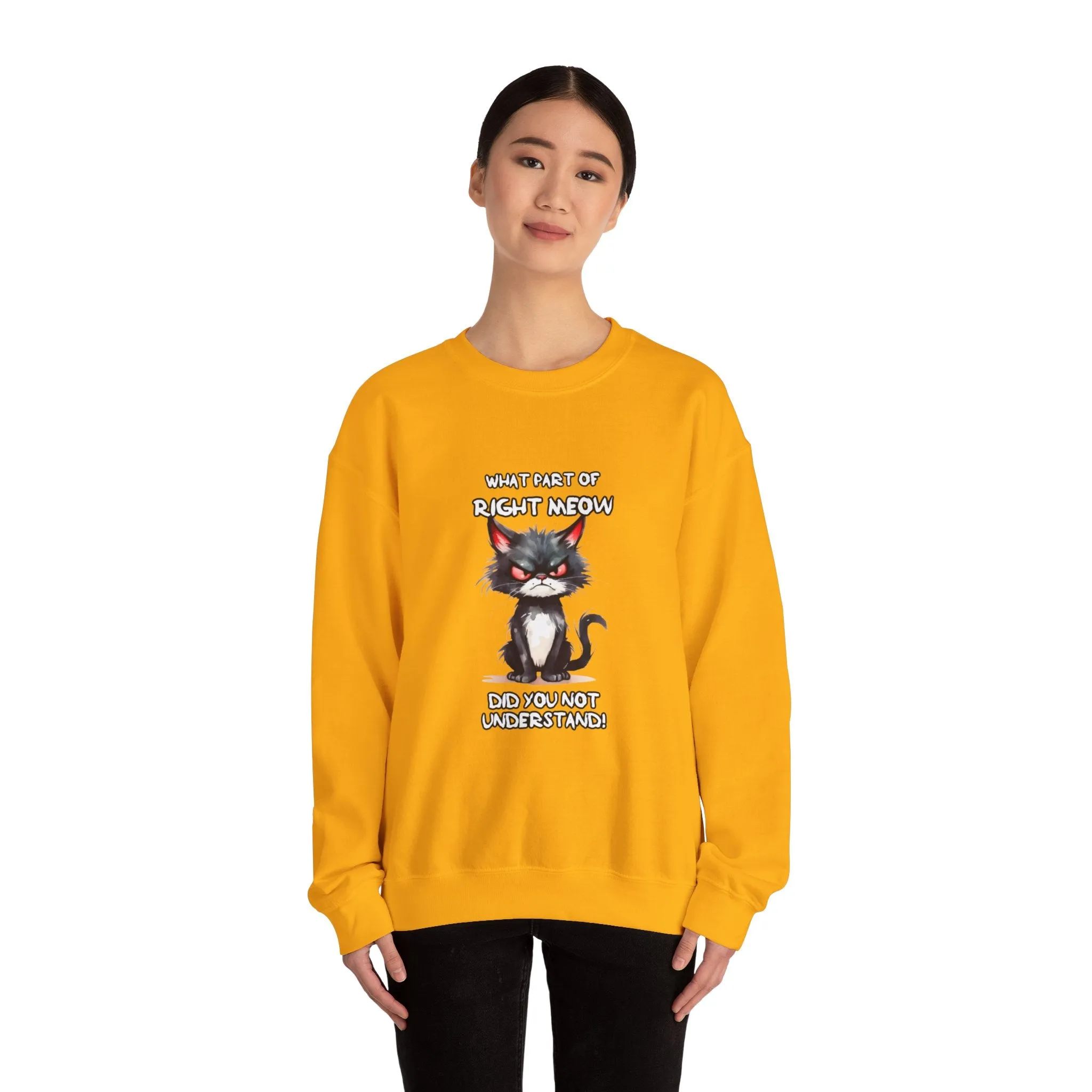 Grumpy Cat Unisex Heavy Blend™ Crewneck Sweatshirt