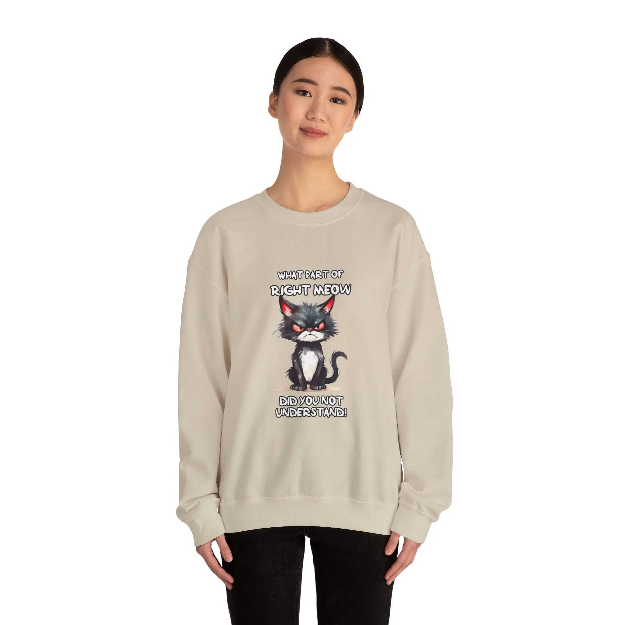 Grumpy Cat Unisex Heavy Blend™ Crewneck Sweatshirt