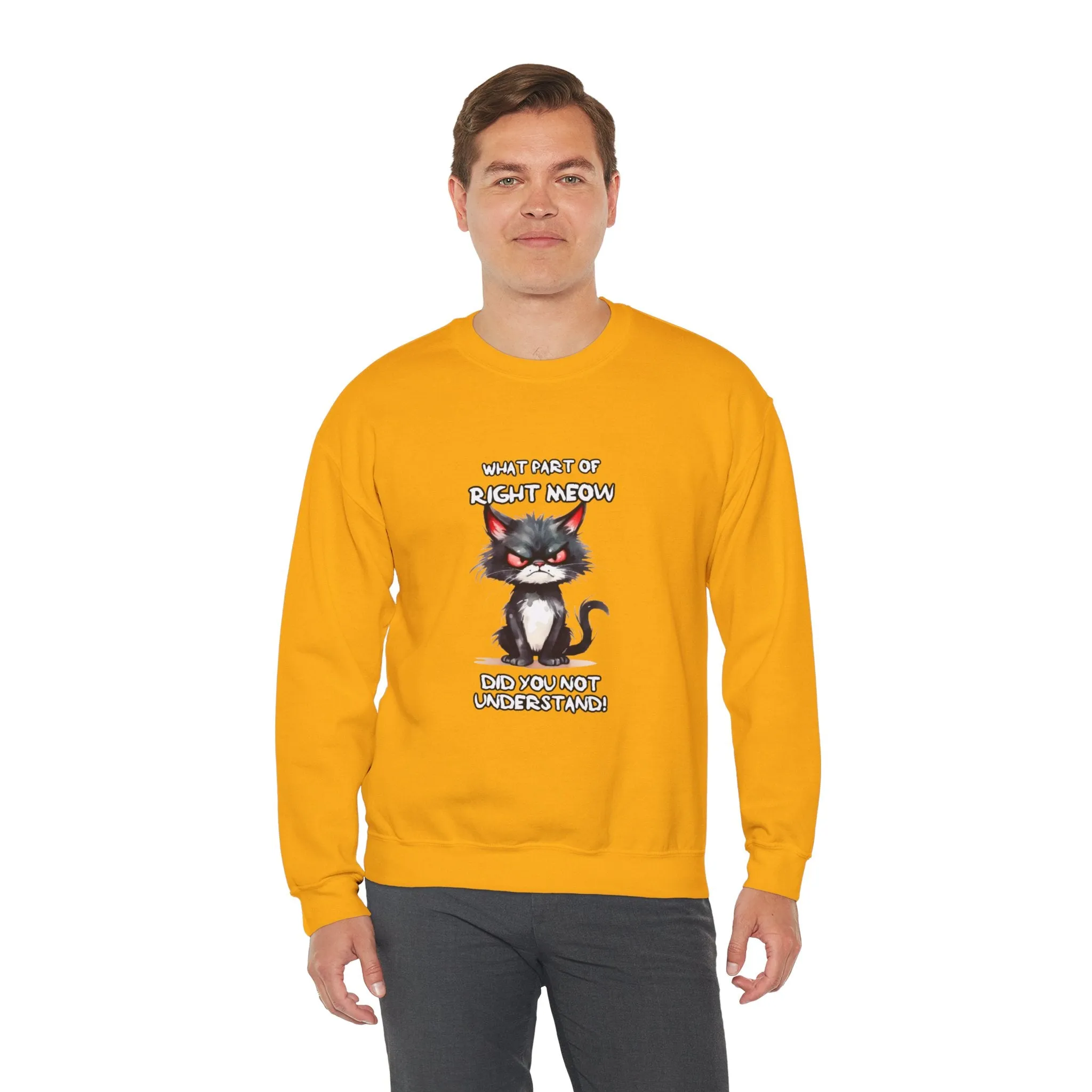 Grumpy Cat Unisex Heavy Blend™ Crewneck Sweatshirt