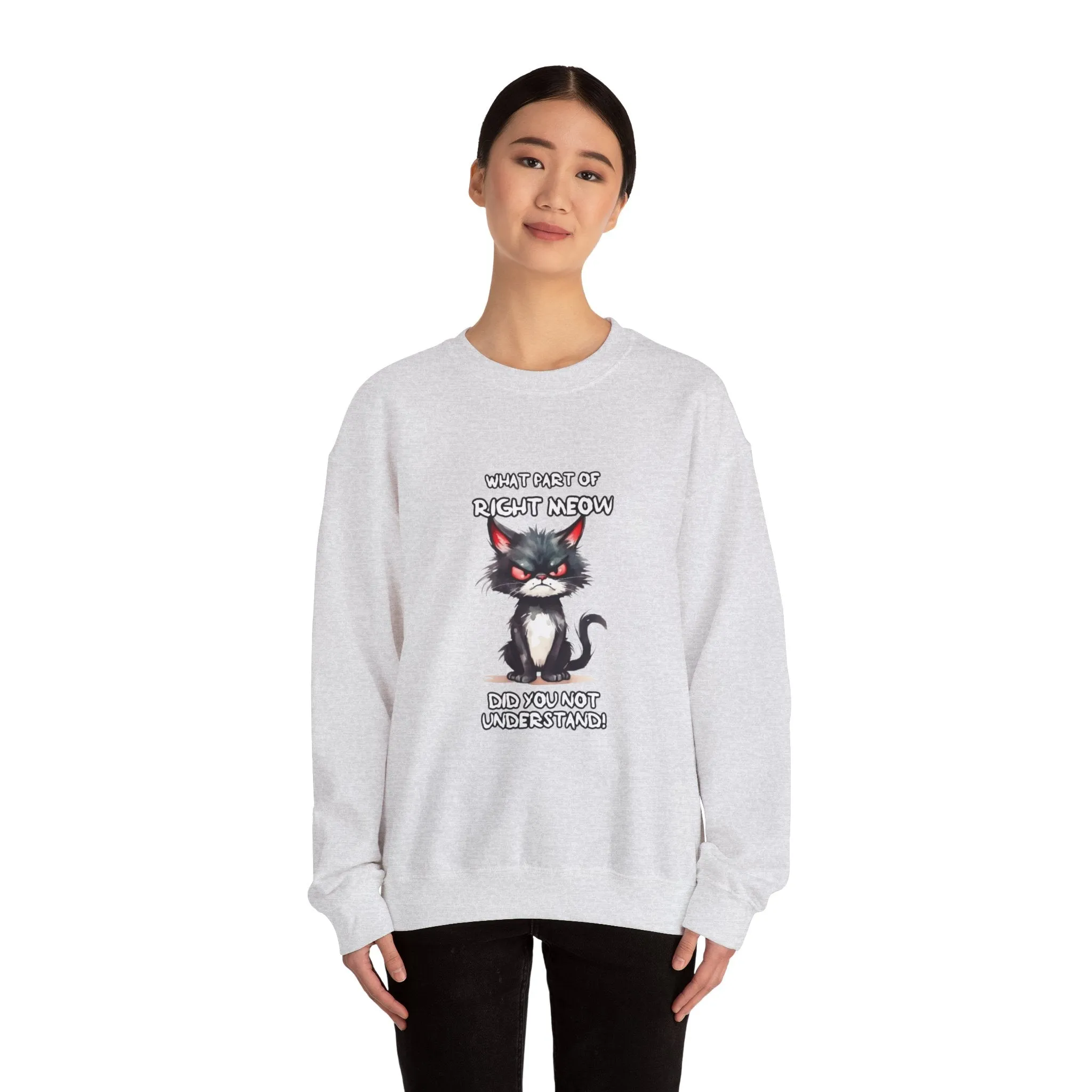 Grumpy Cat Unisex Heavy Blend™ Crewneck Sweatshirt