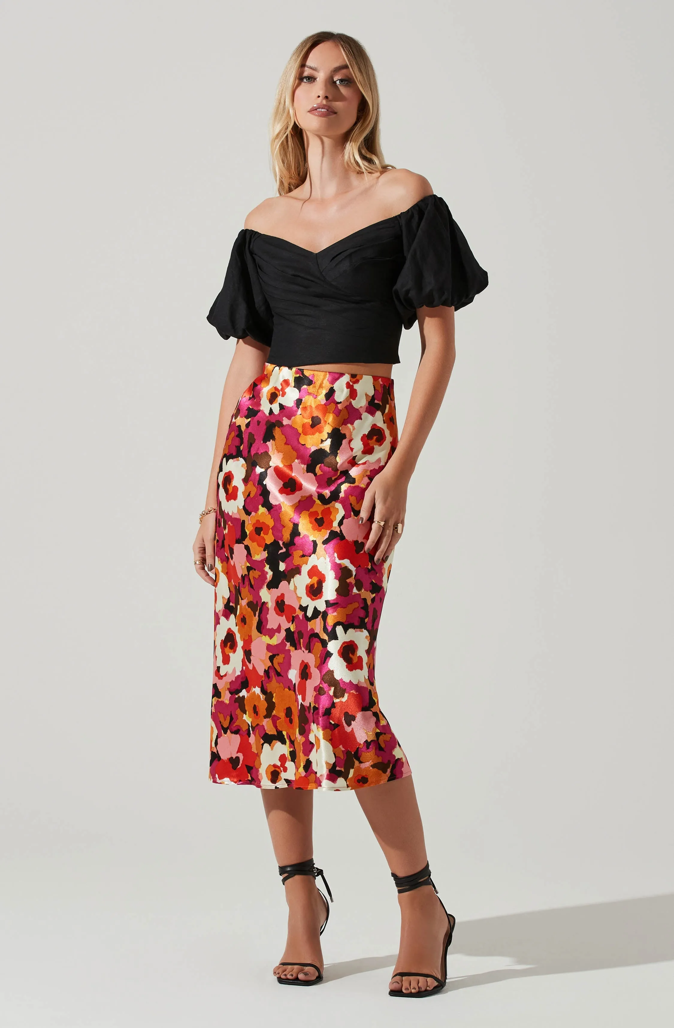 Laurana Off Shoulder Puff Sleeve Top