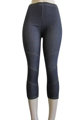 Leggings - Capri Denim Look (FAB-11332L)