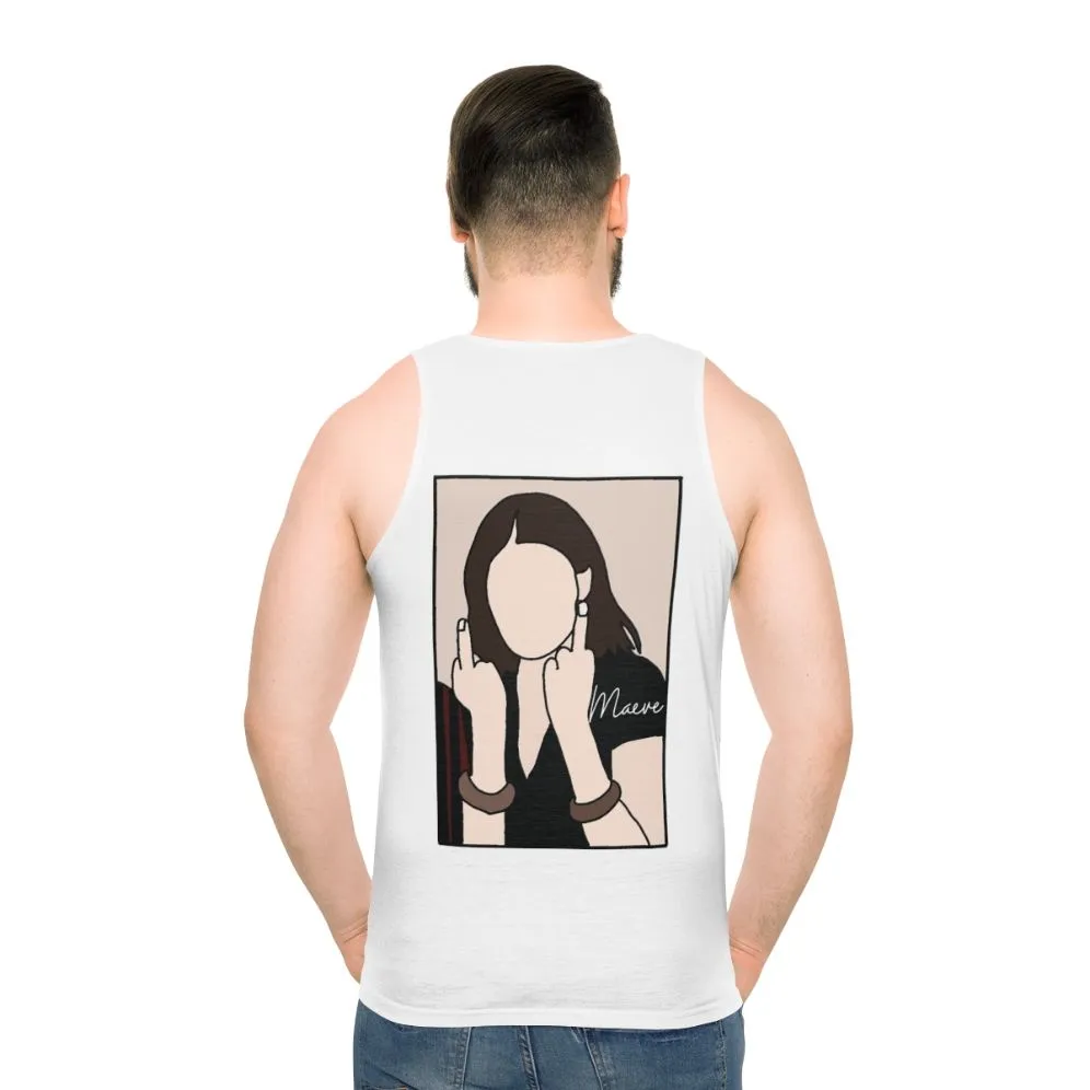 "Maeve's Unisex Tank Top: Celebrate Sex Education on Netflix"