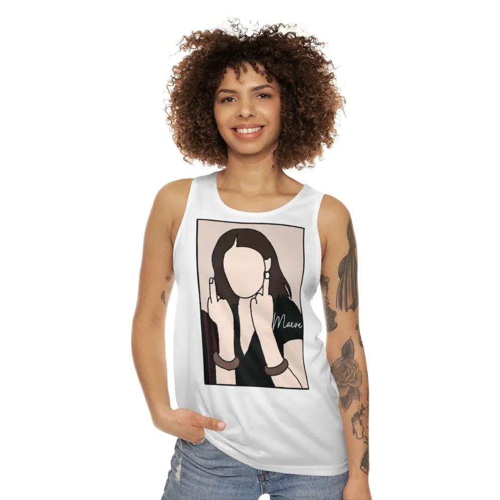 "Maeve's Unisex Tank Top: Celebrate Sex Education on Netflix"