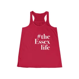 #theessexlife Women's Flowy Racerback Tank