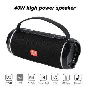 TWS Waterproof Portable High Power Bluetooth Speaker