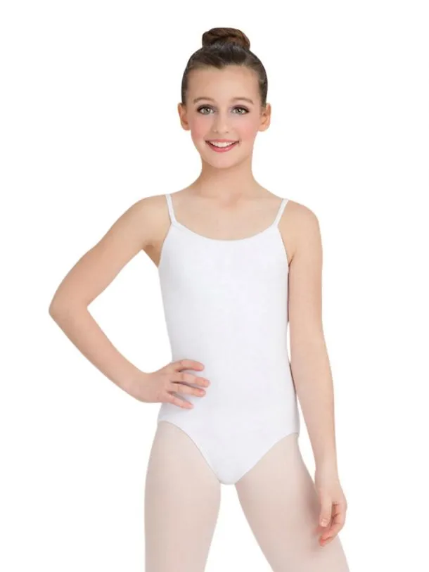 V-Back Girls Camisole Leotard with Adjustable Straps (CC100C)