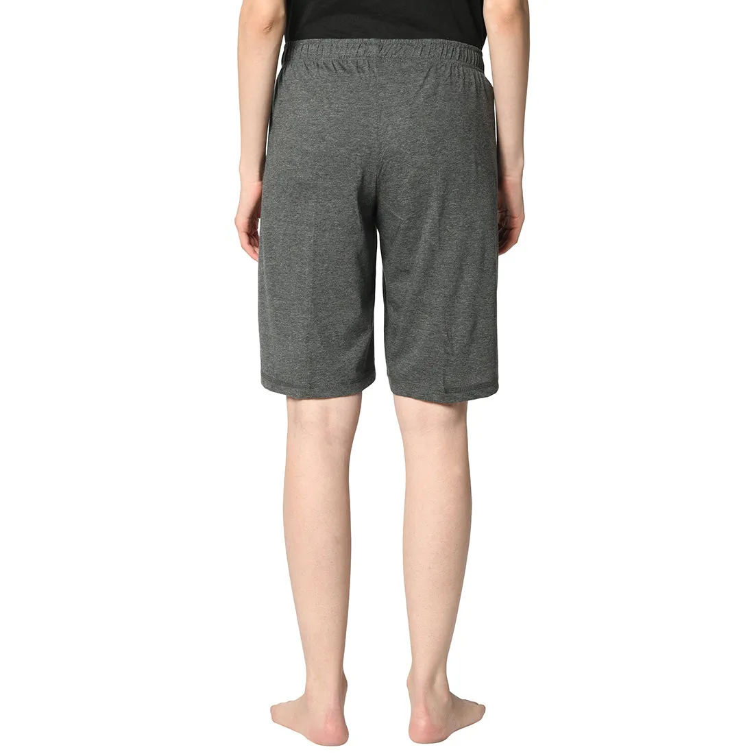 Vimal Jonney Grey Shorts For Women's