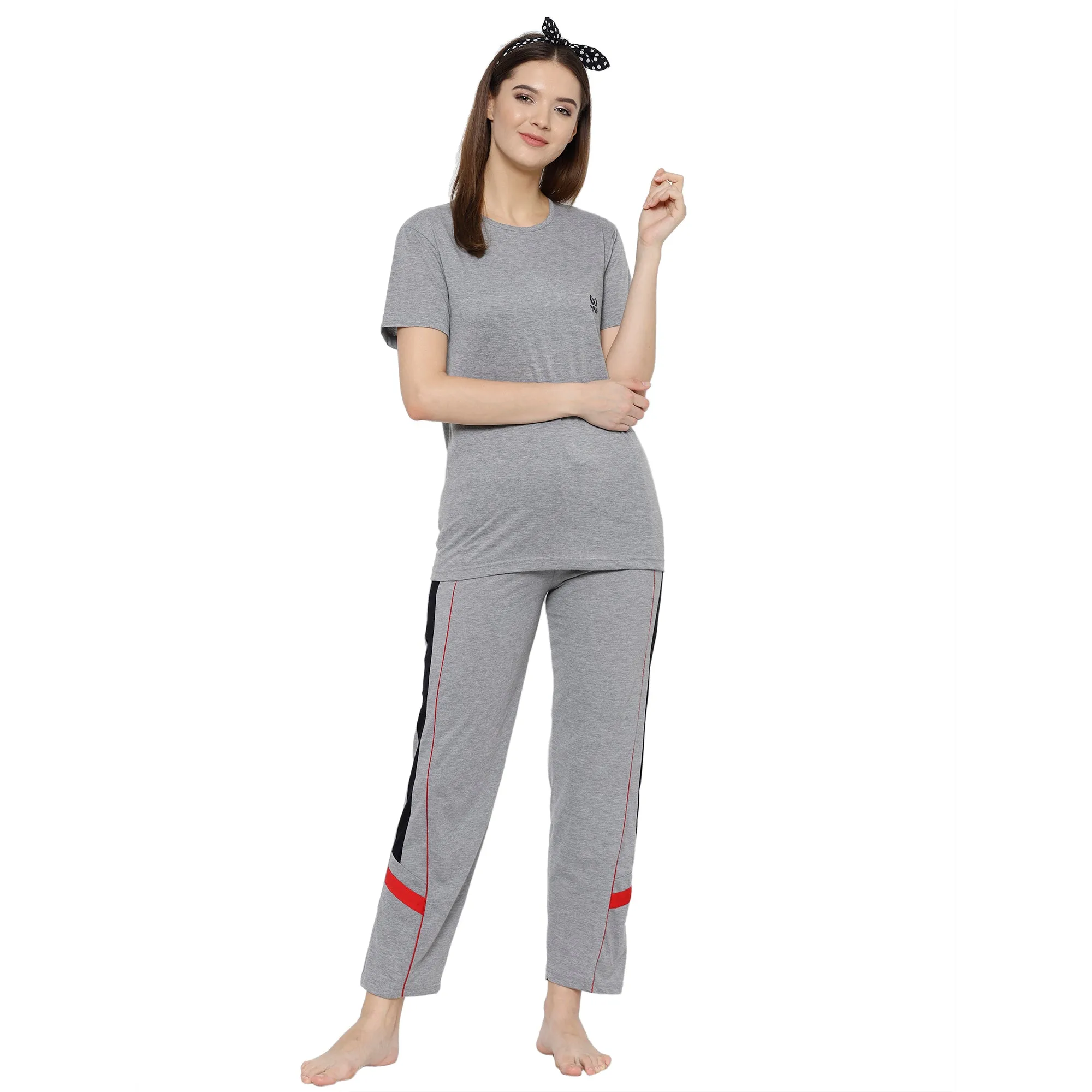 Vimal Jonney Grey Women's Night Suit