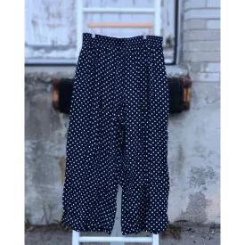 wide leg polkadot slacks - 20