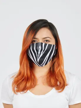 Zebra Face Mask